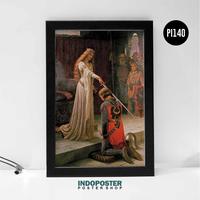 Gambar Poster Lukisan Edmund Blair Leighton Accolade 1901 A3 45x30cm dari pipimoci home & craft undefined 1 Tokopedia