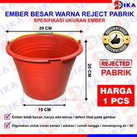 Gambar Ember cor hijau besar ( REJECT PABRIK ) murah plastik anti pecah dari IKA-OFFICIAL undefined 3 Tokopedia