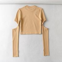 Gambar Atasan Import Khaki, Black & Green Cut Out Sleeve (S,M) - Sai Gabe dari Gabe Store Mall undefined 3 Tokopedia