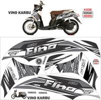 Gambar STICKER STRIPING MOTOR YAMAHA FINO KARBU STIKER VARIASI SEMI MURAH - 002E dari Tukang Sticker Indonesia undefined 3 Tokopedia
