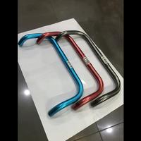 Gambar Handlebar Stang Fixie Seli Bullhorn Bull Horn Tanduk 25.4 380mm Ano BL dari The Ride Bike undefined 3 Tokopedia