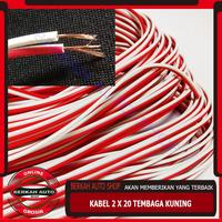 Gambar Kabel 2X20 Dempet Merah-Putih Jual Ecer Per 5 Meter dari BERKAH AUTO SHOP 2 undefined 1 Tokopedia