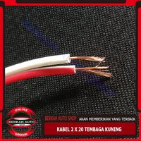 Gambar Kabel 2X20 Dempet Merah-Putih Jual Ecer Per 5 Meter dari BERKAH AUTO SHOP 2 undefined 4 Tokopedia