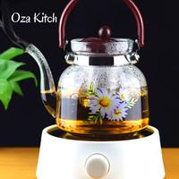 Gambar Teko Kaca TahanPanas/MakerTeko Teh Dengan Saringan/GLASS TEAPOT 2600ML - 2600ML dari Oza Kitch undefined 1 Tokopedia