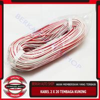Gambar Kabel 2X20 Dempet Merah-Putih Jual Ecer Per 5 Meter dari BERKAH AUTO SHOP 2 undefined 3 Tokopedia
