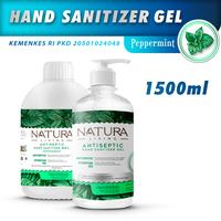 Gambar Hand Sanitizer Gel 500 ml dan 1 liter Natura Living (Izin KEMENKES RI) dari CSHOPHOLIC undefined 1 Tokopedia