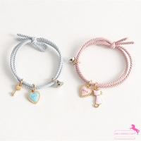 Gambar 2 Gelang Couple Magnet Sahabat Best friend Anak Cewek Unicorn Kembaran - Pink Biru dari Unicornstuff indonesia undefined 4 Tokopedia