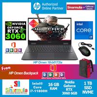 Gambar HP Omen 16-b0172tx i7-11800H RTX3060 1TB SSD 16GB Win+OHS dari Sinarmulia Sukses Makmur undefined 2 Tokopedia