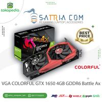 Gambar VGA Colorful Geforce GTX 1650 NB 4G-V 4GB - 4 GB GDDR6 dari Satria Computer Bali undefined 1 Tokopedia