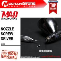 Gambar MADWORKS MH-06 NOZZLE SCREW DRIVER AIRBRUSH - TOOLS PENBRUSH GUNDAM dari mechaniSTORE Bandung undefined 3 Tokopedia