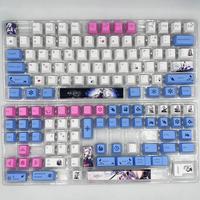 Gambar Keycaps Kamisato Ayaka Genshin Impact PBT Cherry Profile Keycap Set dari HISTORE ID undefined 5 Tokopedia