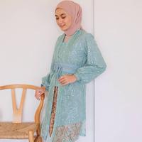 Gambar Tunic Nurbaya - Hitam, S dari Bagus Linuwih Batik undefined 1 Tokopedia