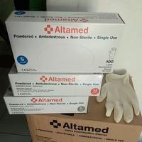 Gambar Glove Latex Powder Altamed/ Sarung tangan medis - M dari @GietamaAlkes undefined 5 Tokopedia