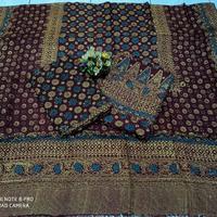 Gambar kain batik cap tulis sarimbit trusmi cirebon bahan viscose murah - 1 dari Batik Elliza undefined 3 Tokopedia