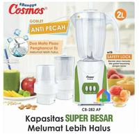 Gambar COSMOS Blender 3 Tabung Plastik 2 Liter Anti Pecah CB 282AP - Garansi dari Royal Houseware undefined 1 Tokopedia