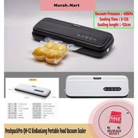 Gambar FreshpackPro QH12 QH-12 XinBaoLong Food Vacuum Sealer Mesin Vacum Seal Hitam Putih - Standar dari tokostd_NEW undefined 3 Tokopedia