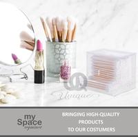 Gambar Acrylic Cotton Bud Box Organizer - Kotak Tempat Korek Kuping Akrilik dari Unique Official Store undefined 4 Tokopedia