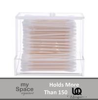 Gambar Acrylic Cotton Bud Box Organizer - Kotak Tempat Korek Kuping Akrilik dari Unique Official Store undefined 2 Tokopedia