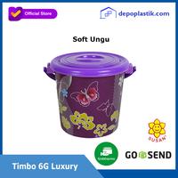 Gambar Timba 6 G Kunci Luxury + Cover, Ember Plastik - SUSAN dari Depo Plastik Indonesia undefined 2 Tokopedia