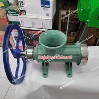 Gambar Gilingan daging 32 manual roll stainless bearing Meat grinder dari SejahteraDiesel undefined 5 Tokopedia