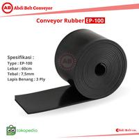Gambar Karet Conveyor Belt Rubber Lebar 60cm x 3 Ply (7,5mm) x 1 Meter dari Abdi Belt Conveyor undefined 1 Tokopedia