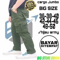 Gambar CELANA CARGO PRIA JUMBO BIG SIZE/CARGO JUMBO PRIA/CARGO PRIA BIG SIZE - grey, 50 dari BIG STORE DENIM undefined 3 Tokopedia