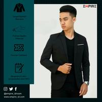 Gambar Blazer/Jas pria slimfit murah code Blacklist - Hitam, M dari Empire_ID undefined 1 Tokopedia