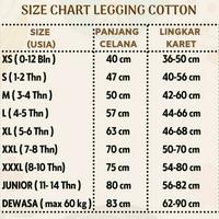 Gambar Legging Anak Perempuan brand "CALLYSTA" Berkualitas (Ukuran XS) - Merah Tua dari indyloshop undefined 2 Tokopedia