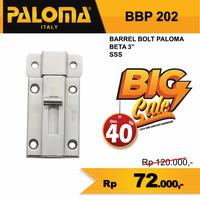Gambar Grendel Slot Kunci Barrel Bolt PALOMA BETA 3" SSS (7,5cm) - BBP 202 dari GOLDSTAR HARDWARE KENARI MAS undefined 1 Tokopedia