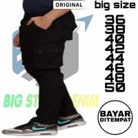Gambar CELANA CARGO PRIA JUMBO BIG SIZE/CARGO JUMBO PRIA/CARGO PRIA BIG SIZE - grey, 50 dari BIG STORE DENIM undefined 1 Tokopedia