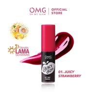 Gambar OMG Oh My Glam Juicy Kiss Lip Tint Serum - 01. Strawberry dari Mega Beauty Fashindo undefined 2 Tokopedia