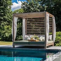 Gambar Pergola Kayu Jati Gazebo Minimalis Outdoor dari GmboerS Gallery undefined 1 Tokopedia