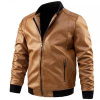 Gambar jaket/jaket pria/jaket kulit pria - tan tua, XL dari RAYYAN JACKET ID undefined 4 Tokopedia