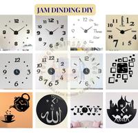 Gambar Jam Dinding DIY 3D Tempel Tembok Besar Angka Hiasan Jumbo Raksasa Vol1 Diameter 80-130cm Jarum 28cm & 35cm Cocok Ruang Tamu - JAM DIY SHR3261 dari tokogrosirshenar168 undefined 3 Tokopedia