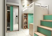 Gambar Ranjang Susun Anak Custom Tempat tidur tingkat Jateng Solo Yogya Jatim - Lemari Sliding, 1 Meter2 dari VIRENZE DESIGN undefined 1 Tokopedia
