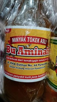 Gambar minyak tokek asli / minyak daging tokek ibu aminah obat gatal 140ml - 15 ml dari ANEKA PENYEDAP RASA undefined 4 Tokopedia