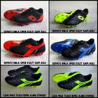 Gambar Sepatu Sepak Bola Anak Original Kulit Asli Outsole Sudah Di Jahit Mute - Merah, 32 dari Berkah sedayanipun undefined 4 Tokopedia