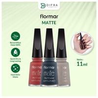 Gambar Part 2 Kutek Flormar Matte Nail Halal Turki Kuteks Doff Muslimah 11ml dari Difra Cosmetics undefined 1 Tokopedia