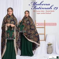 Gambar Mukena Fatimah 29 / Rukuh Viscose Polos / Telekung Super Jumbo Fadira - Latte dari Alma Collection 3 undefined 4 Tokopedia