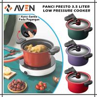 Gambar AVEN Panci Presto Anti Legket Pressure Cooker Pelunak Daging 3.5 Liter - Kuning dari Aven Indonesia undefined 1 Tokopedia