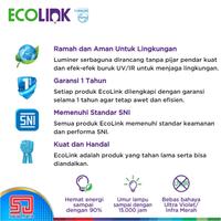 Gambar ECOLINK Lampu 8W LED 8Watt Bulb Bohlam 8 Watt - 3000K WarmWhite Kuning dari Sadar Jaya Maju undefined 5 Tokopedia