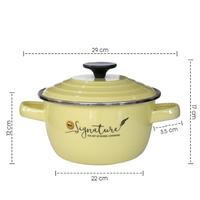 Gambar Panci Enamel Maspion SIGNATURE 24cm dari Kitchen Point undefined 3 Tokopedia