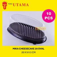 Gambar (10Pcs) Mika Cheesecake 20 Oval dari lintangmay undefined 1 Tokopedia