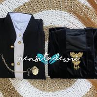 Gambar Baju Prewed Adat Jawa - Solo / Nuansa Hitam, Motif Lereng Kembang - M/L2, L dari Nensitadewi Wedding undefined 3 Tokopedia