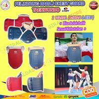 Gambar Body Protector Hugo Chest Guard Pelindung Badan Taekwondo Sendy Murah - No.1 dari giraldastoree undefined 4 Tokopedia