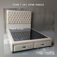 Gambar Divan Dipan 2 Laci Depan Venesia UK. 140*200 Bisa Pilih Warna dari Rumah Divan undefined 5 Tokopedia