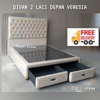 Gambar Divan Dipan 2 Laci Depan Venesia UK. 140*200 Bisa Pilih Warna dari Rumah Divan undefined 4 Tokopedia