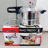 Gambar Panci Presto Cooker Aluminium Happy Call Jumbo 8 Liter dari Fazha Malang undefined 1 Tokopedia