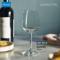 Gambar Ocean Lexington Goblet Glass 370ml / Gelas Air - 6 pcs dari Ocean Glass Indonesia undefined 1 Tokopedia