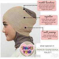 Gambar Bandana Hijab / Dalaman Kerudung Accesories Hijab / inner Jilbab - Abu Tua dari D'Steward undefined 2 Tokopedia